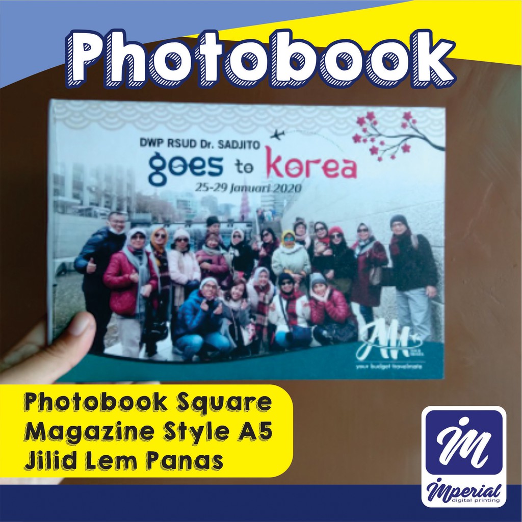 

Cetak Photobook Custom Desain Ukuran A5 / 14,8x21cm / Hardcover / Fullcolor / Wedding Book / Ultah