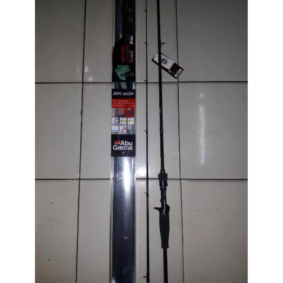 alat pancing mantul habis Joran BC Abu Gracia BASSFIELD BSFC - 662M