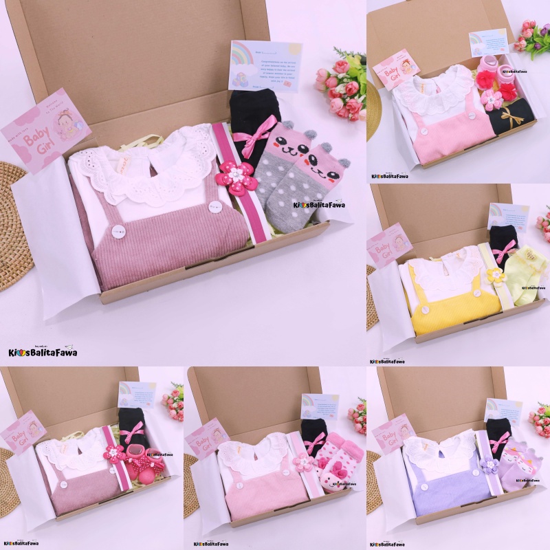 [CUTE] Hampers Baby Girl 0-30 Month / Kado Lahiran Bayi Perempuan Hadiah New Born Gift Dress