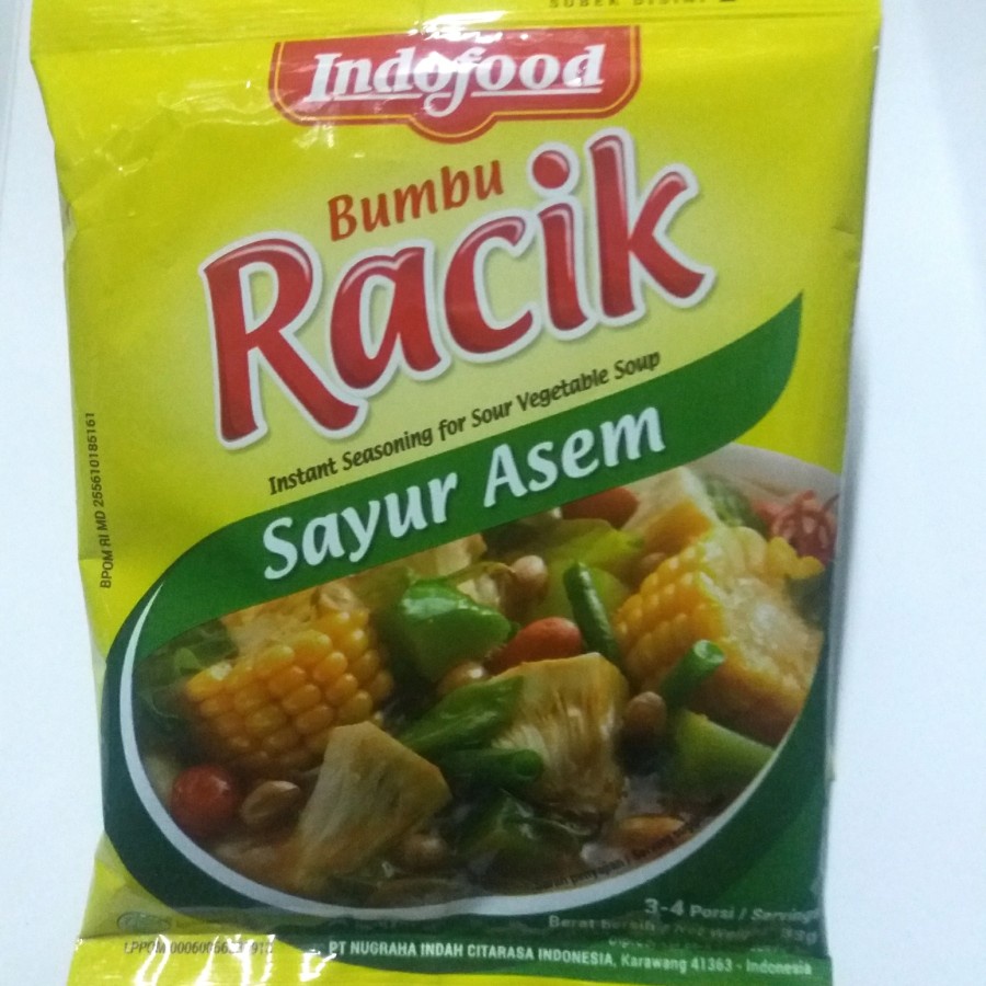 

Bumbu racik sayur asem indofood