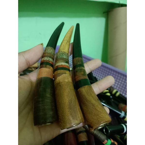 once pipa rokok kombinasi kayu bertuah