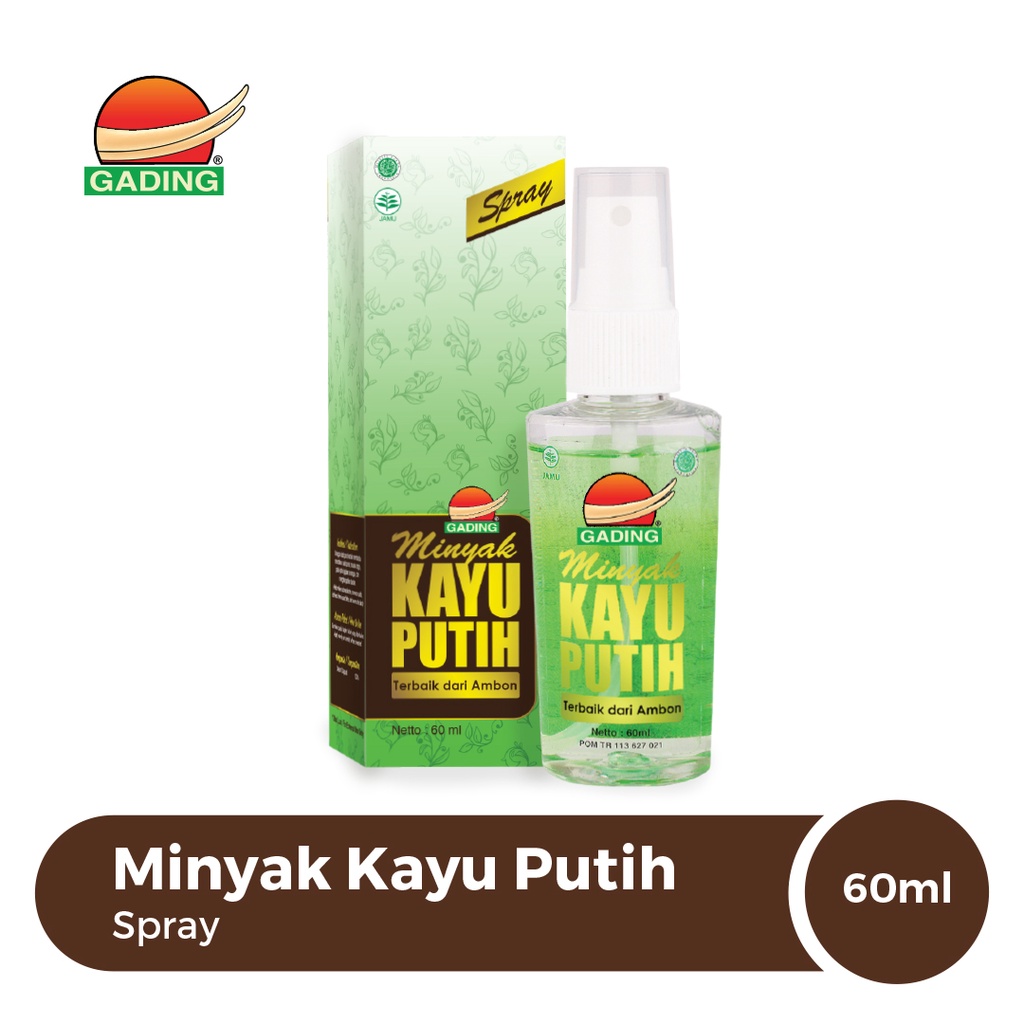 PAKET BELI 3 PCS Gading Minyak Kayu Putih Spray 60 ml