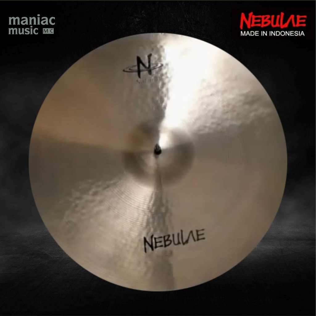 Nebulae Keris Natural Crash 17 Inci - Cymbal. Bronze B20. Pop. Rock. Artist. Profesional