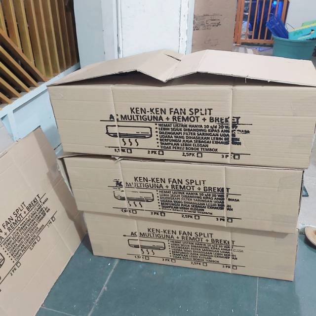 Kipas angin model ac +remot +breket