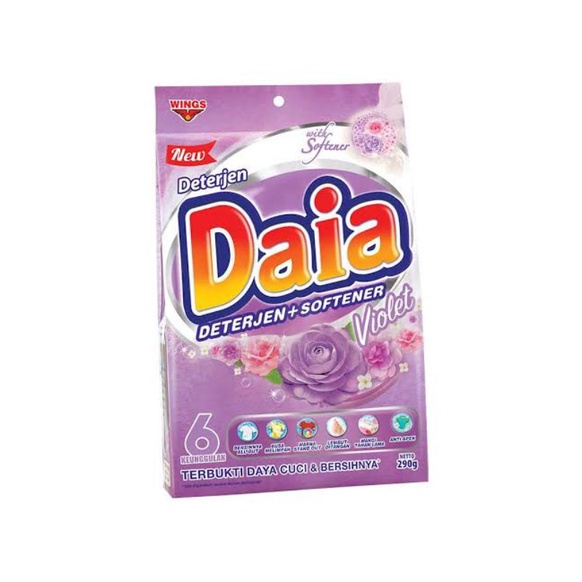 Daia Deterjen Violet 252g