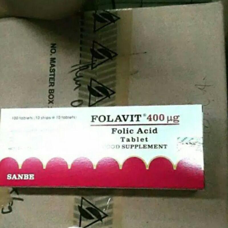 Folavit 1 box isi 10 strip @10 tablet