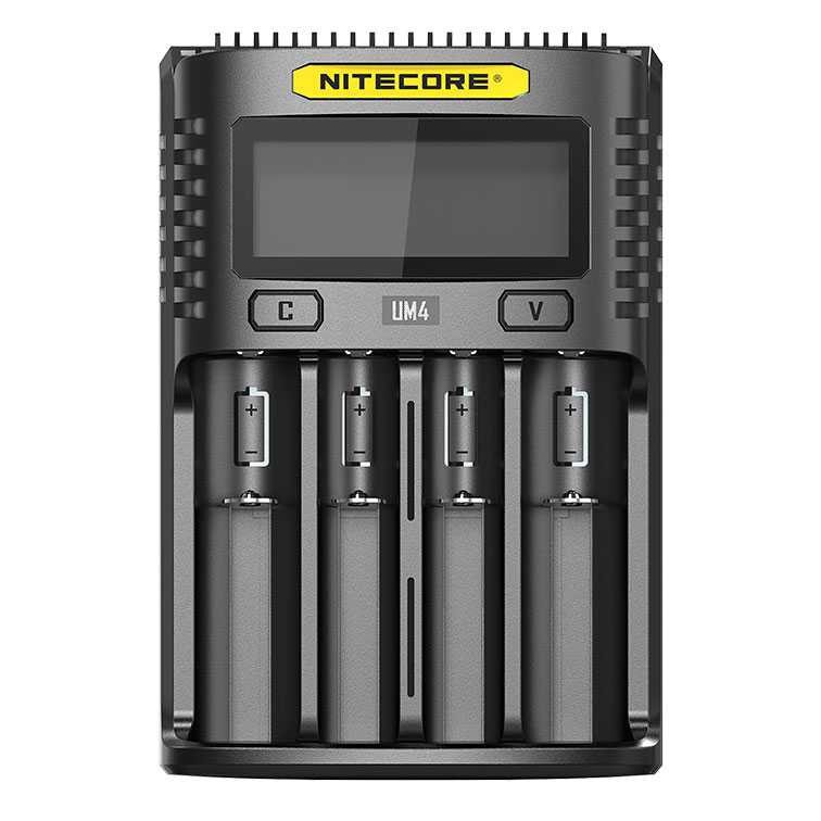 Nitecore Intelligent USB Charger Baterai 4 Slot Li-ion NiMH - UM4