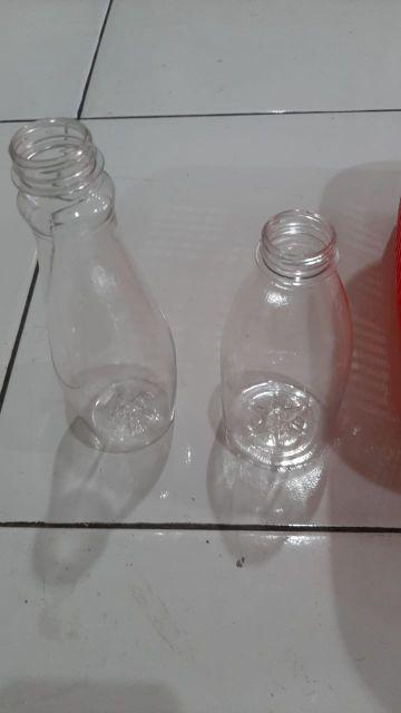Botol Cantik Jus Minuman Puding Plastik 350 Ml