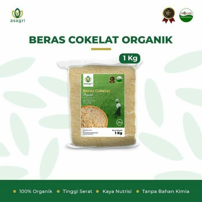 

beras coklat organik