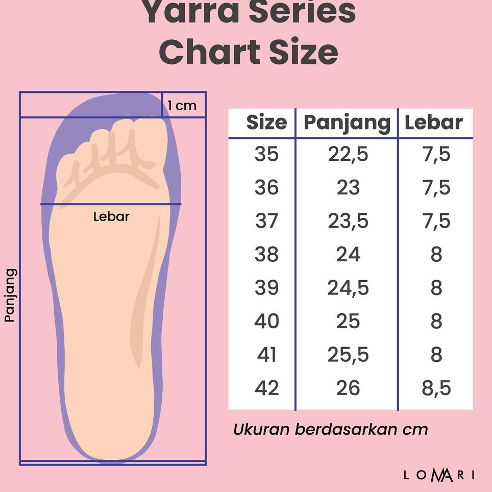 YARRA SERIES LOMARI - Sepatu Heels Wanita [HUF. 348487]