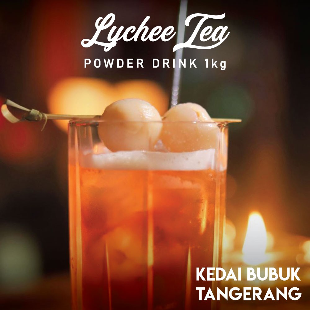 

Bubuk minuman Lychee Leci Tea berkualitas 1kg Javaland bmb