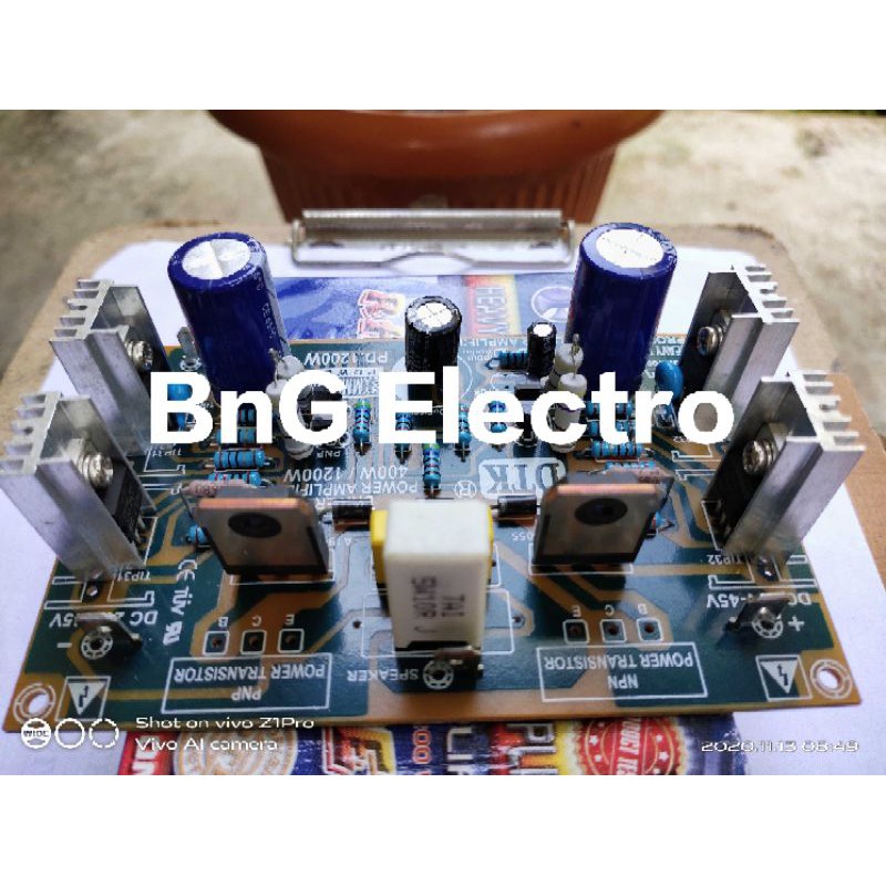 Driver power amplifier DTK PD1200