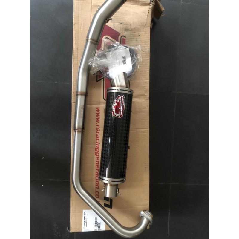 knalpot R9 aragon carbon vixion new / R15