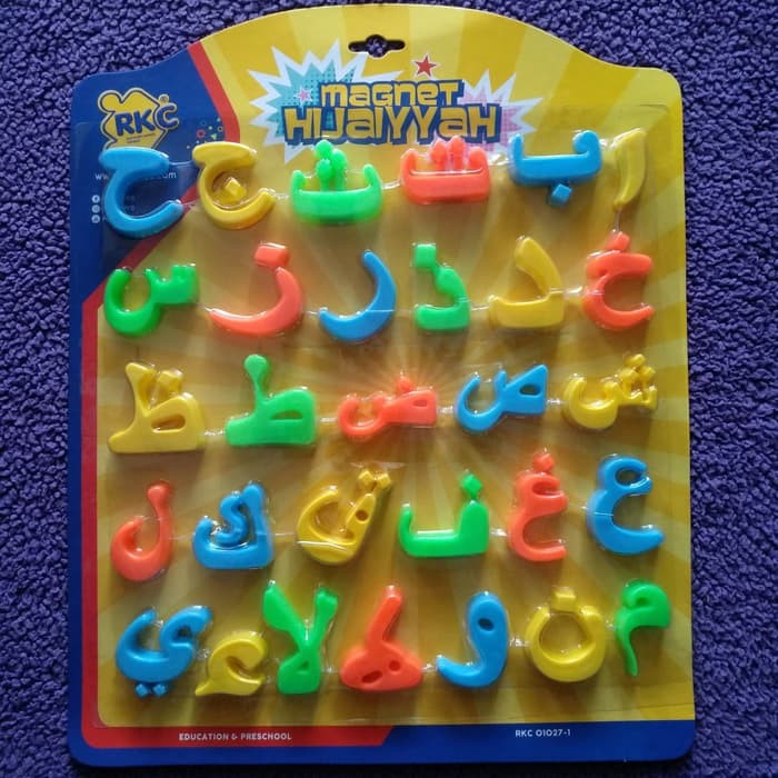 HURUF HIJAIYAH MAGNET - MAINAN EDUKASI MENGENAL HURUF ARAB