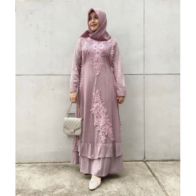 Gamis Mandalika  Aurellya Original Butik