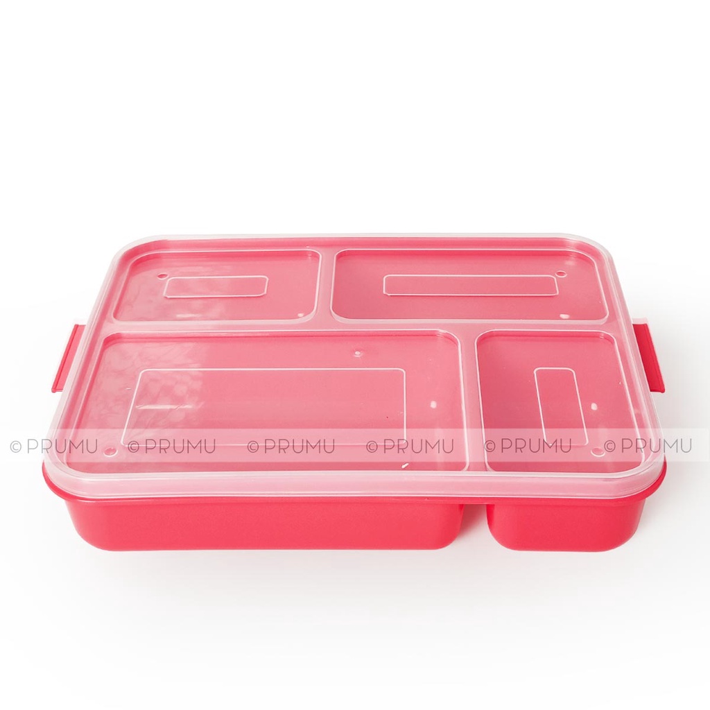 Kotak Makan Catering 4 Sekat - Kotak Bekal - Tempat Makan - Lunch Box - Clio Lunch Box Bento