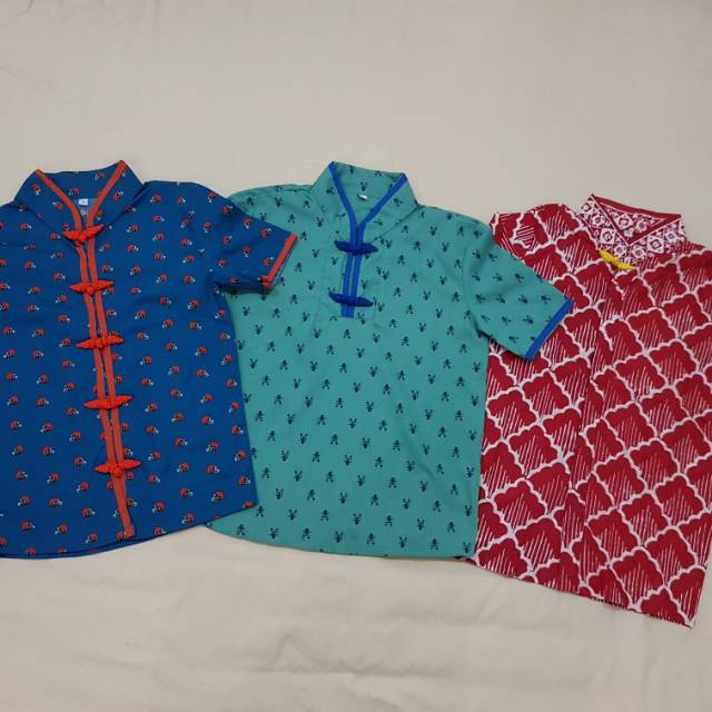 baju imlek anak cowok