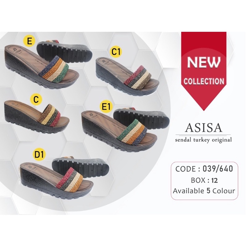 Promo Buy 1 Get 1 sandal wedges sol 5 cm.NEW COLLECTION SENDAL WANITA IMPORT SENDAL TURKI ORIGINAL S