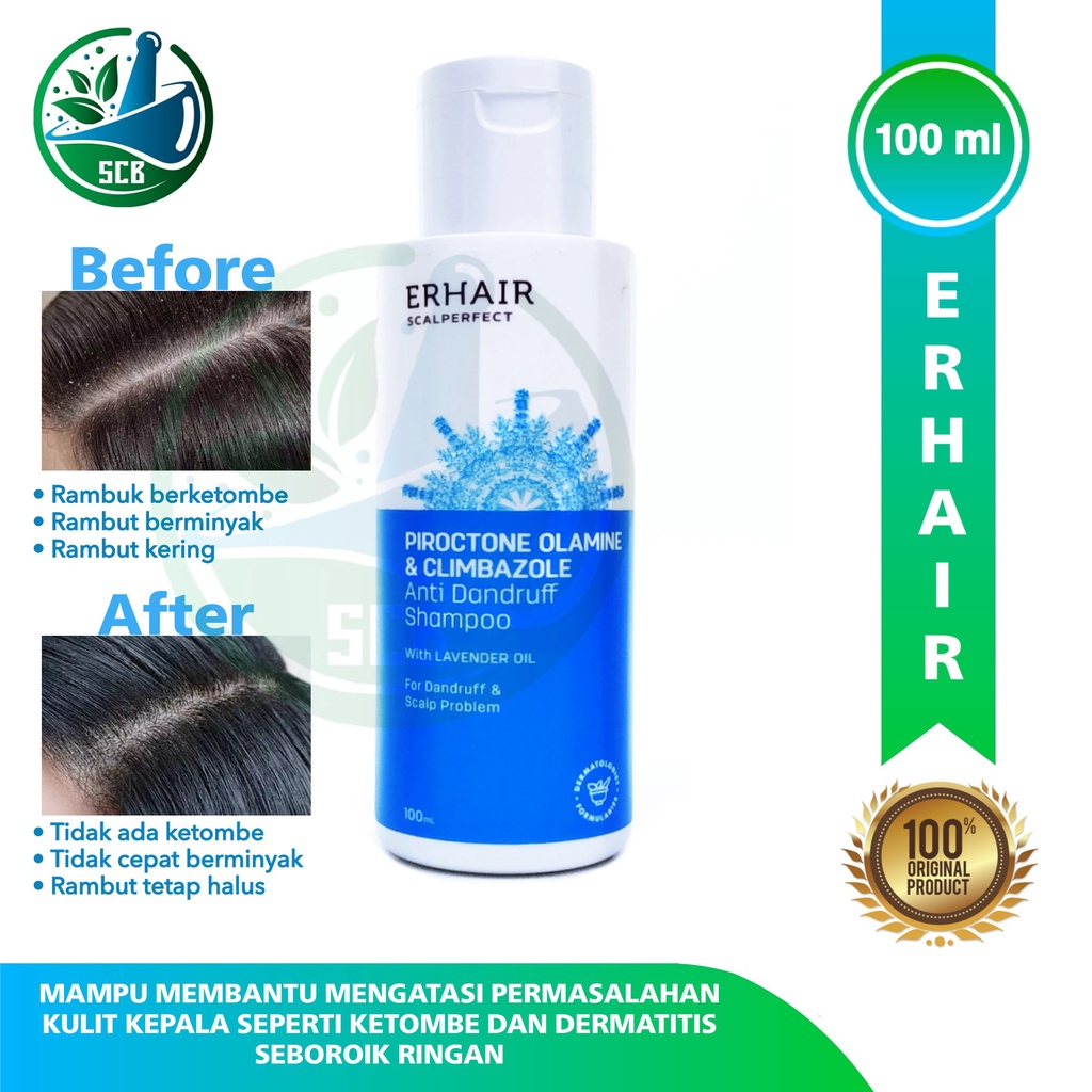 Erhair Scalperfect Anti Dandruff Shampoo 100 mL