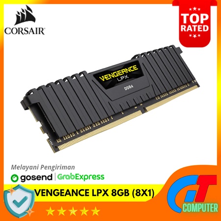 CORSAIR VENGEANCE LPX 8GB (8X1) CMK8GX4M1A2666C16