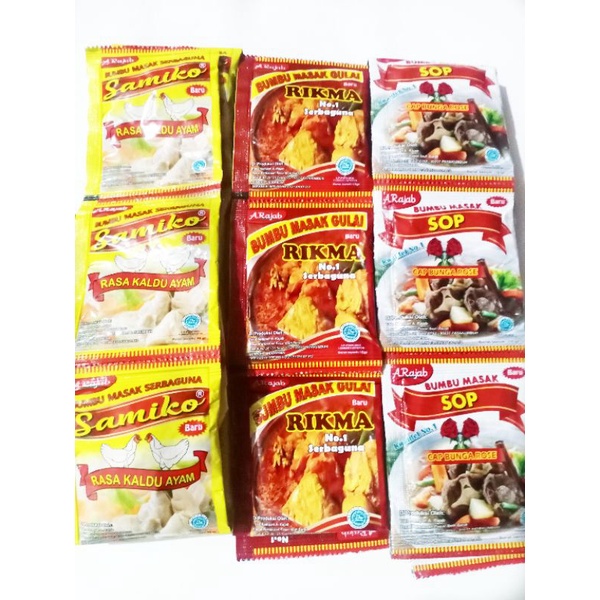 

Bumbu Masak Gulai Saset Asli Rempah Tanpa Bahan Pengawet Netto 10 gram