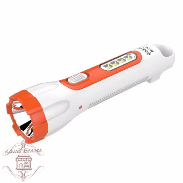 Senter Cas Emergency 1502 AOKI LED Lampu Meja Camping Indoor / Outdoor Super Terang