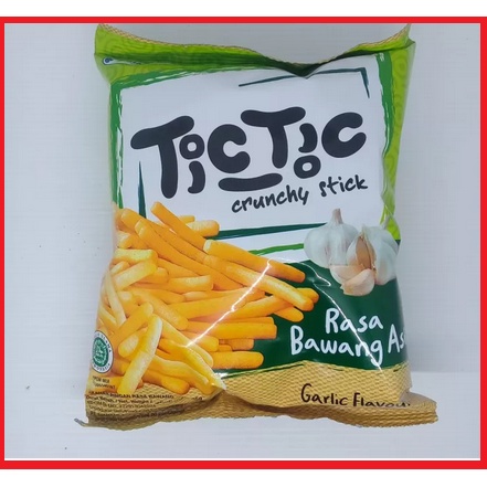 Tic Tic Snack Rasa Bawang Asli dan pedas harga satuan ecer