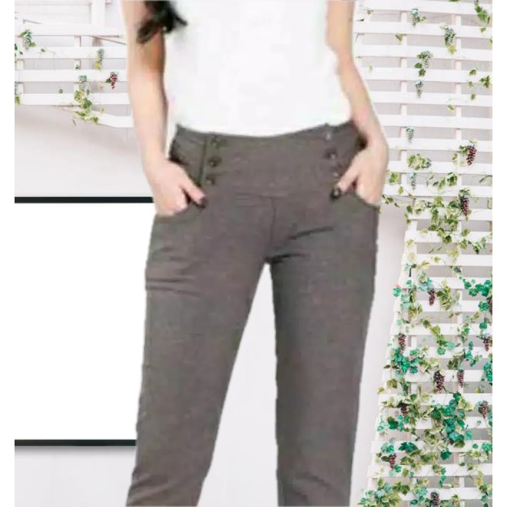 Erunia longpants (celana formal wanita kancing 6)