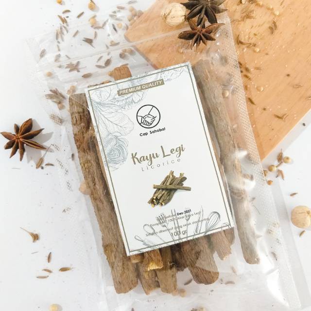

100gr Kayu Legi / Akar Legi / Licorice 100% PREMIUM QUALITY