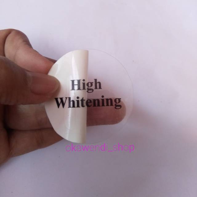 

STIKER TRANSPARAN/LABEL BENING/STIKER LABEL PRODUK/STIKER KOSMETIK