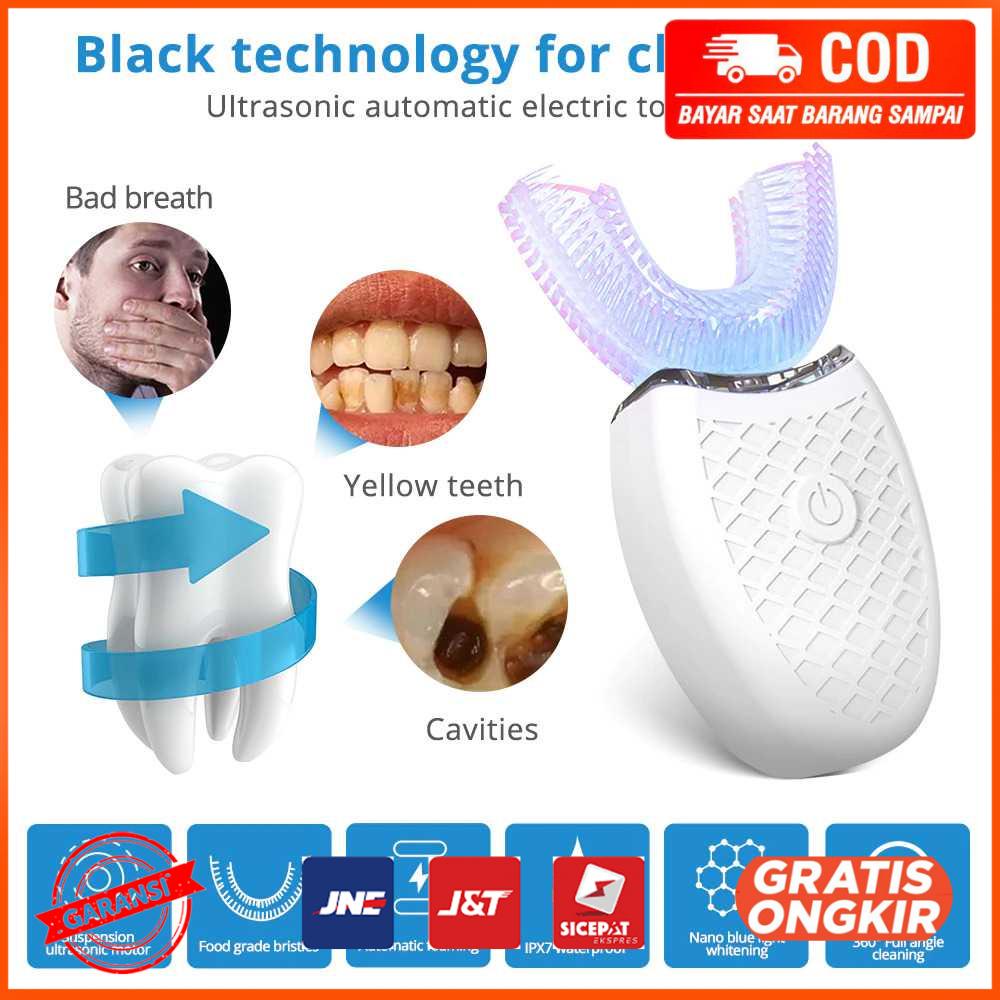 Sikat Gigi Elektrik 360 Degree Intelligent Sonic Toothbrush SZ87