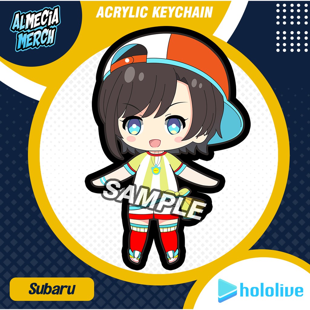 Gantungan Kunci Hololive JP Oozora Subaru / Keychain Vtuber Subaru / Vtuber Subaru