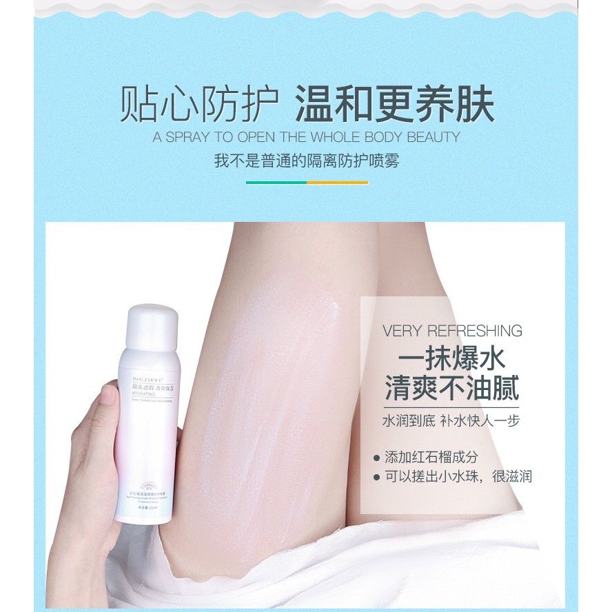 Body Spray/Hand Spray Moisturizing White Effect(memutihkan)