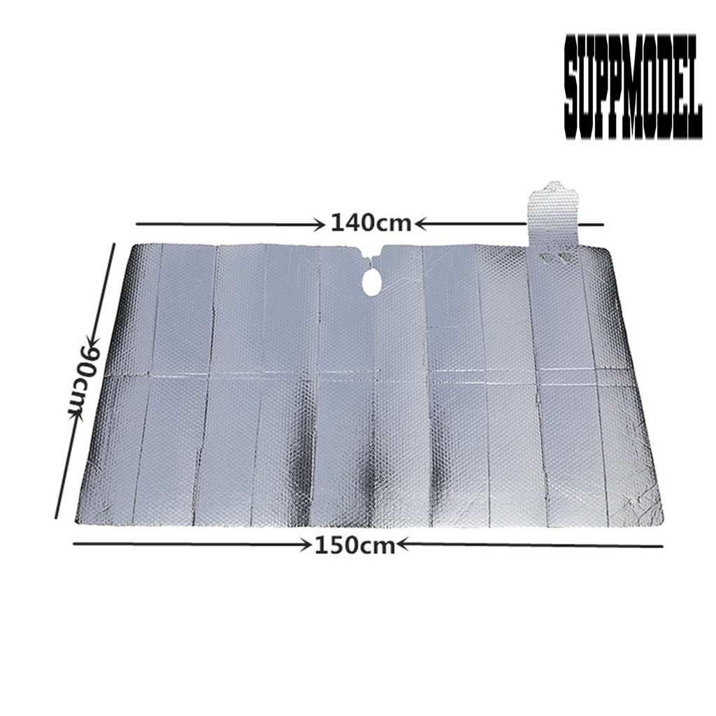 &lt; Sun Shade Lipat Bahan Aluminum Foil Untuk Kaca Depan Mobil MPV