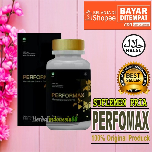 SELLER MERAPAT !! PERFORMAX ORIGINAL - MEMELIHARA STAMINA PRIA - OBAT PERFORMAX HERBAL ASLI