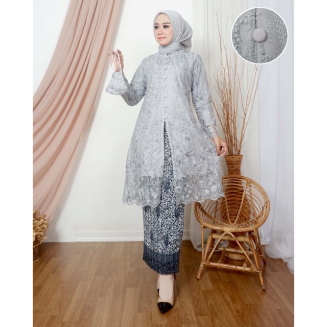 KEBAYA ORIGINAL//KEBAYA MODERN//KEBAYA TULLE KANCING BUSUI//By ALDI KEBAYA