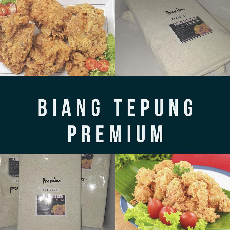

{BISA COD} Biang Tepung Premium kemasan 1kg - Bumbu Tepung Ayam Fried Chicken NEW [Kode 1|Kode