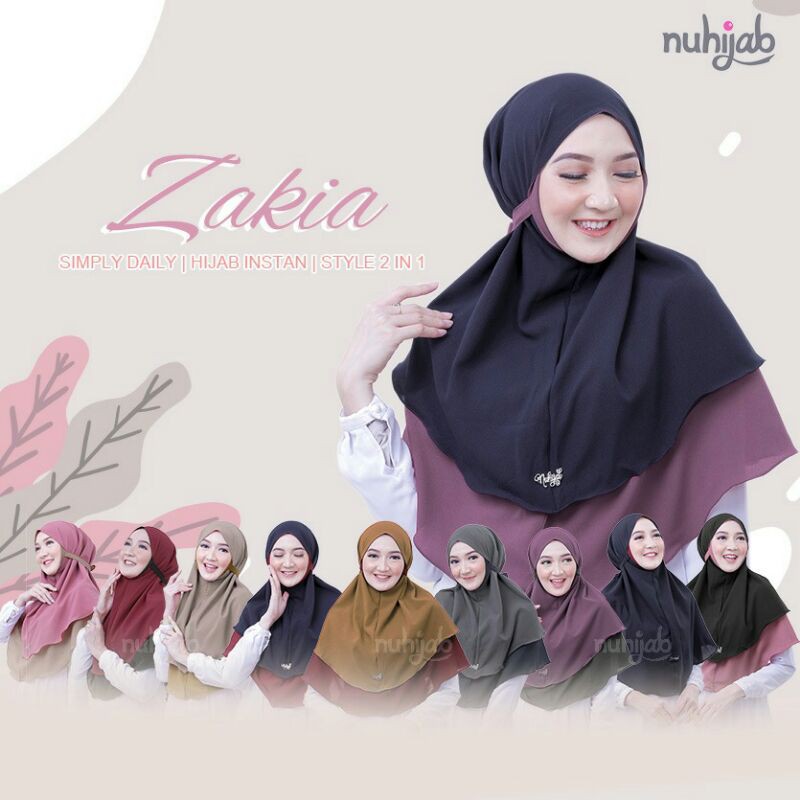 hijab instan Zakia by Nuhijab