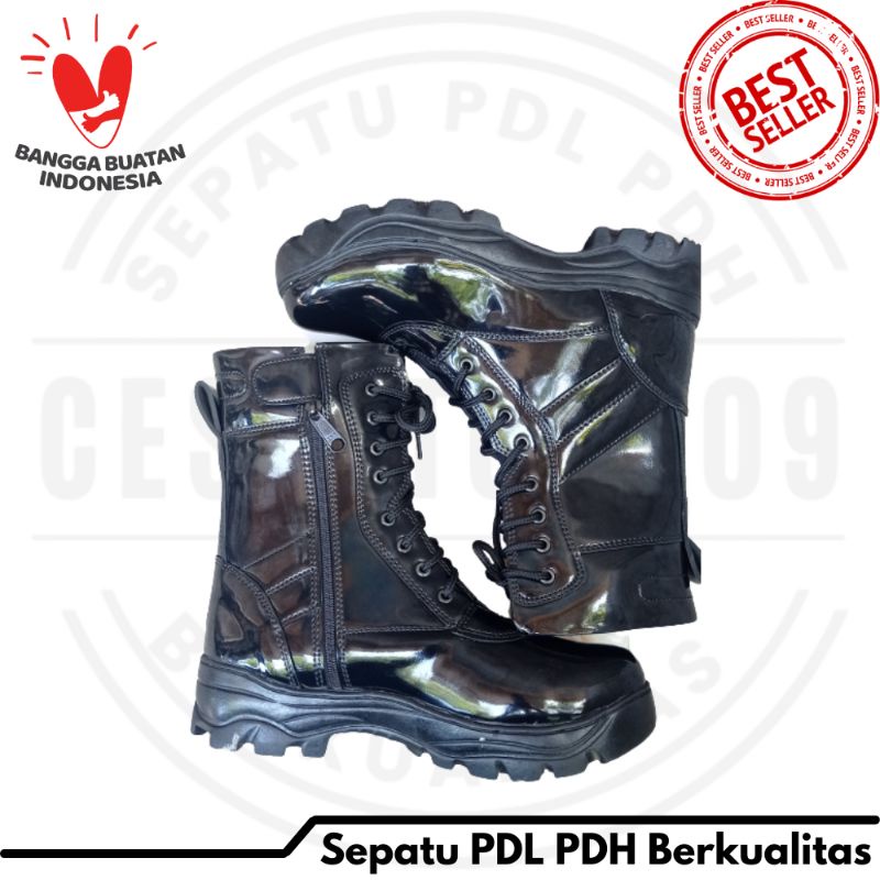 Sepatu PDL TNI POLRI Jatah Sepatu PDL BANSER SECURITY Dinas