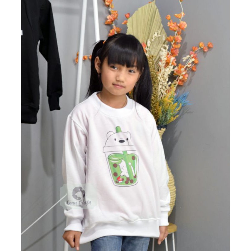 PAKAIAN ANAK - BOBA BEAR - SWEATER ANAK UNISEX - TERLARIS