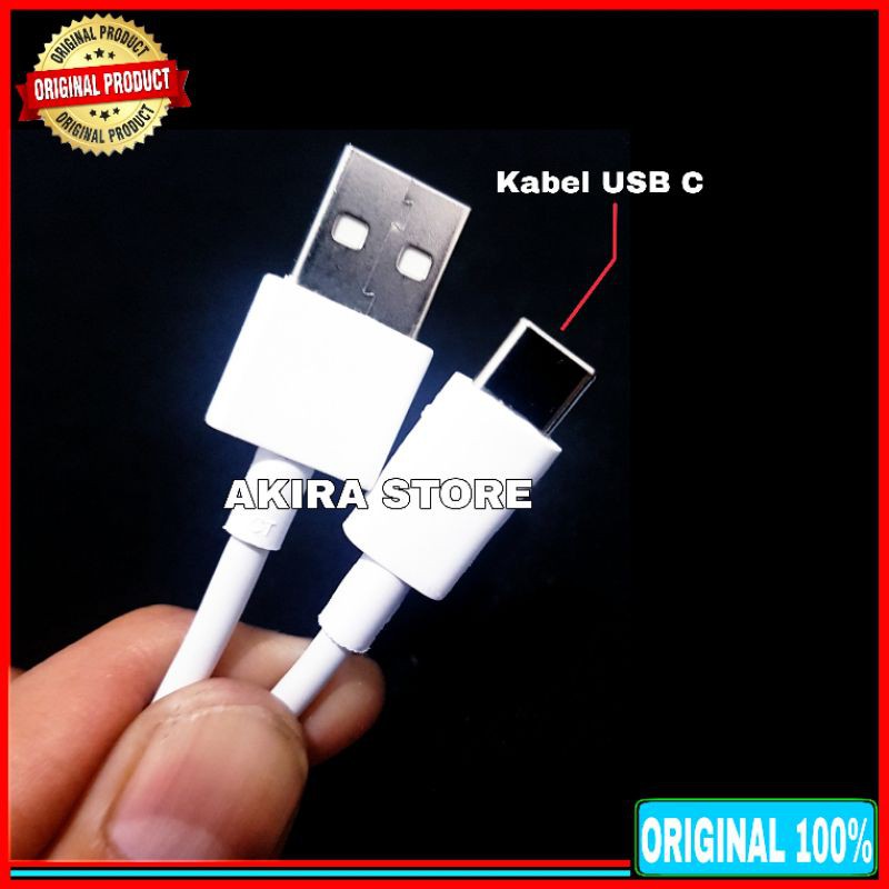 Charger Xiaomi Mi 5x Original 100% USB Type C 5V-2A Resmi Indonesia