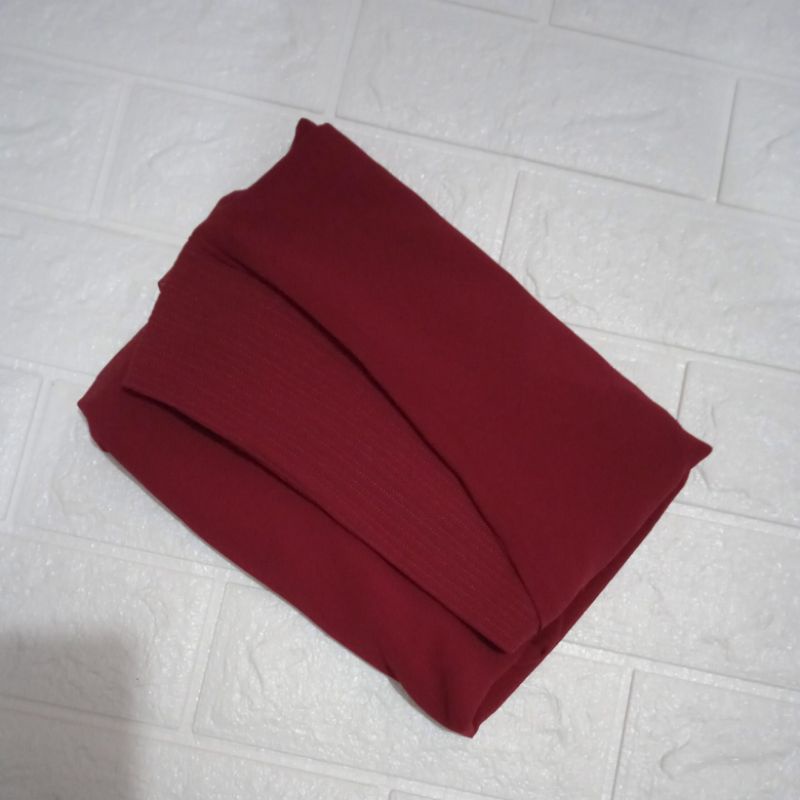 Khimar Syafaluma ori Anqueela Hijab [] syalum-Maroon