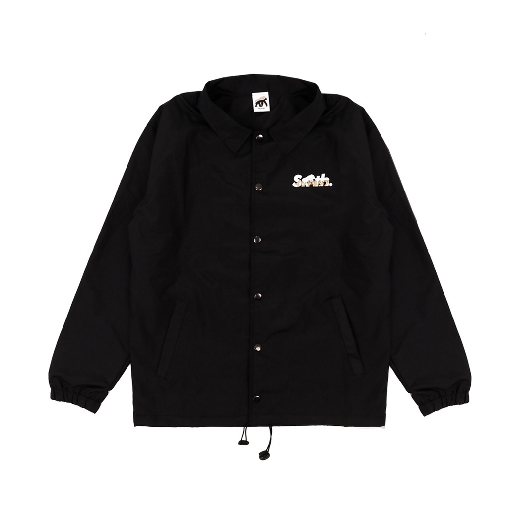 Jaket Coach Smith | Jaket Coach Pria | Coach Smith | House of Smith Coach Jacket - Co Nf Black