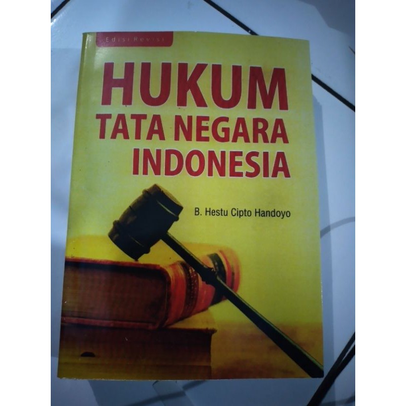 Jual Hukum Tata Negara Indonesia Hestu Cipto Handoyo Edisi Revisi