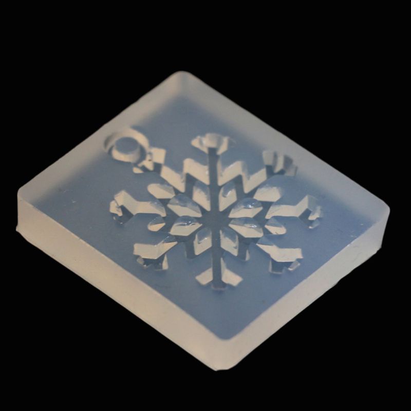 SIY  Silicone Mold Snowflake  DIY Crafts Jewelry Making Pendant Epoxy Resin