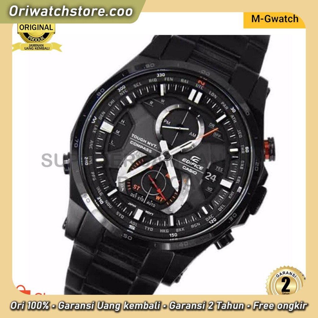 TERLARIS ORIGINAL CASIO eqw a1200 Casio edifice JAM TANGAN PRIA SIZE 45MM FREE BOX ORI MG STORE