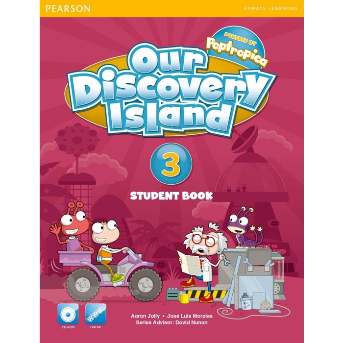 

Our Discovery Island American Lv3 Student Book w/ CD-ROM & Access Code