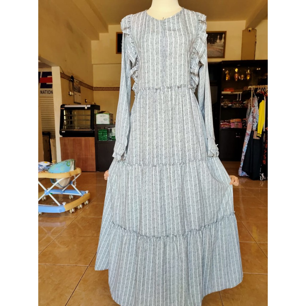 Gamis Harian Salur Busui Jumbo