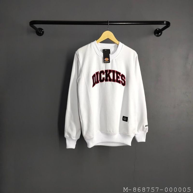 CREWNECK PRIA DICKIES FLEECE VNAQ-037Warna: Putih, Hitam, KuningUkuran: L, XL