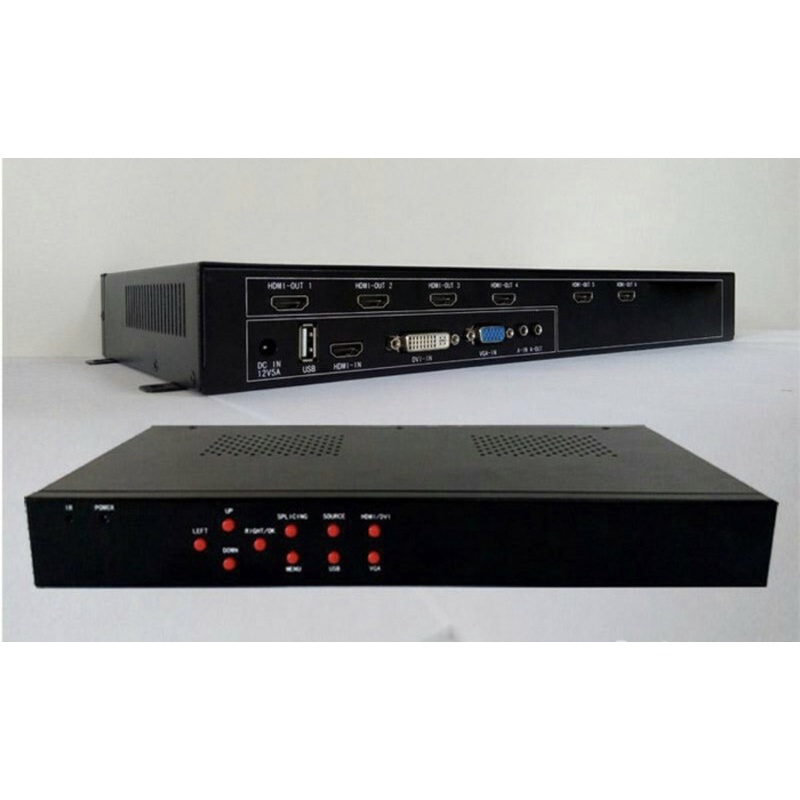 video wall controller 2 x 3 6channel 6CH FULL HD 1080P HDMI